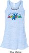 Autism Accept Understand Love Ladies Flowy Racerback Tanktop