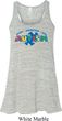 Autism Accept Understand Love Ladies Flowy Racerback Tanktop