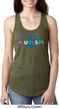 Autism Accept Understand Love Ladies Ideal Tank Top