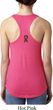 Autism Ribbon Back Print Ladies Ideal Tank Top