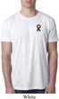 Autism Ribbon Pocket Print Burnout T-shirt