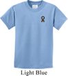 Autism Ribbon Pocket Print Kids T-shirt