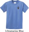 Autism Ribbon Pocket Print Kids T-shirt