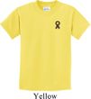 Autism Ribbon Pocket Print Kids T-shirt
