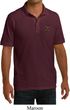 Autism Ribbon Pocket Print Mens Pique Polo