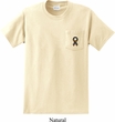 Autism Ribbon Pocket Print Mens Pocket T-shirt