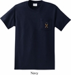Autism Ribbon Pocket Print Mens Pocket T-shirt