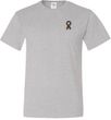 Autism Ribbon Pocket Print Tall T-shirt