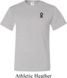 Autism Ribbon Pocket Print Tall T-shirt