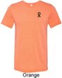 Autism Ribbon Pocket Print Tri Blend T-shirt