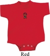 Autism Ribbon Small Print Baby Romper