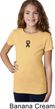 Autism Ribbon Small Print Girls T-shirt