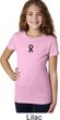 Autism Ribbon Small Print Girls T-shirt