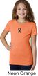 Autism Ribbon Small Print Girls T-shirt