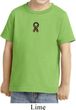 Autism Ribbon Small Print Toddler T-shirt