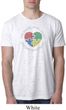 Autism Shape of My Heart Burnout T-shirt