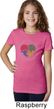 Autism Shape of My Heart Girls T-shirt