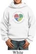 Autism Shape of My Heart Kids Hoodie