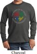 Autism Shape of My Heart Kids Long Sleeve