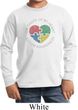 Autism Shape of My Heart Kids Long Sleeve