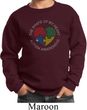 Autism Shape of My Heart Kids Sweatshirt