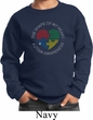 Autism Shape of My Heart Kids Sweatshirt