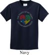 Autism Shape of My Heart Kids T-shirt