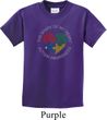 Autism Shape of My Heart Kids T-shirt