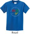 Autism Shape of My Heart Kids T-shirt
