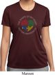 Autism Shape of My Heart Ladies Dry Wicking T-shirt