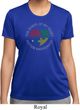 Autism Shape of My Heart Ladies Dry Wicking T-shirt