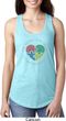 Autism Shape of My Heart Ladies Ideal Tank Top