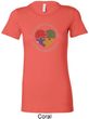 Autism Shape of My Heart Ladies Longer Length Shirt