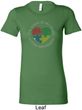 Autism Shape of My Heart Ladies Longer Length Shirt