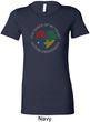 Autism Shape of My Heart Ladies Longer Length Shirt