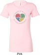 Autism Shape of My Heart Ladies Longer Length Shirt