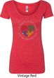 Autism Shape of My Heart Ladies Scoop Neck