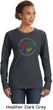 Autism Shape of My Heart Ladies Sweatshirt
