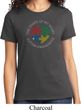 Autism Shape of My Heart Ladies T-shirt