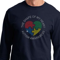 Autism Shape of My Heart Long Sleeve Autism Shape of My Heart Long Sleeve