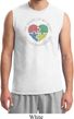 Autism Shape of My Heart Muscle Shirt