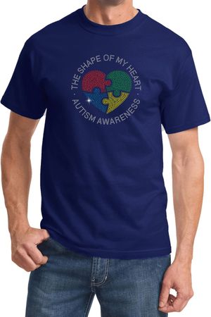 Autism Shape of My Heart T-shirt