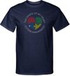 Autism Shape of My Heart Tall T-shirt