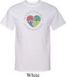 Autism Shape of My Heart Tall T-shirt