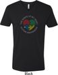 Autism Shape of My Heart V-neck Shirt
