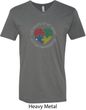 Autism Shape of My Heart V-neck Shirt