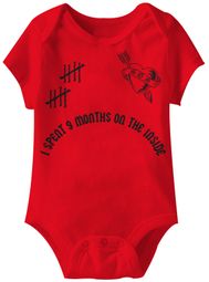 Baby Funny Romper 9 Months Infant Red Babies Creeper Baby Funny Romper 9 Months Infant Red Babies Creeper