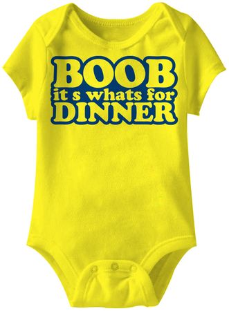 Baby Funny Romper Eat Your Trees Infant Yellow Babies Creeper
