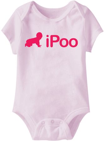 Baby Funny Romper IPOO Infant Pink Babies Creeper