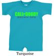Baby Funny Romper Shirt Doody Calls Infant Green Logo Creeper Tee